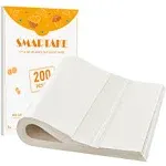 SMARTAKE 200 Pcs Parchment Paper Baking Sheets, 12x16 Inches Non-Stick Precut Ba