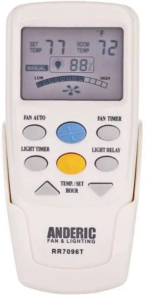 Hampton Bay Ceiling Fan Remote Control