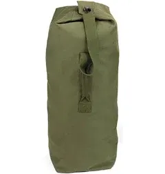 Rothco Heavyweight Top Load Canvas Duffle Bag - Rugged, Reliable, Ready for Your Adventures - 21" x 36" - Olive Drab