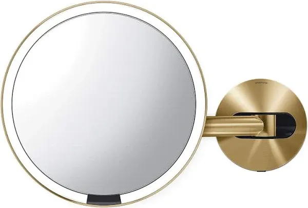 simplehuman Wall Mount Sensor Makeup Mirror