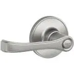 Schlage J40 Tor 630 Torino Lever Privacy - Satin Stainless Steel