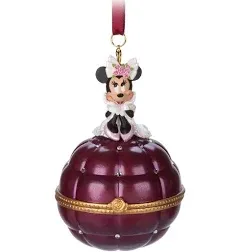 Disney Minnie Mouse Engagement Ring Box Ornament