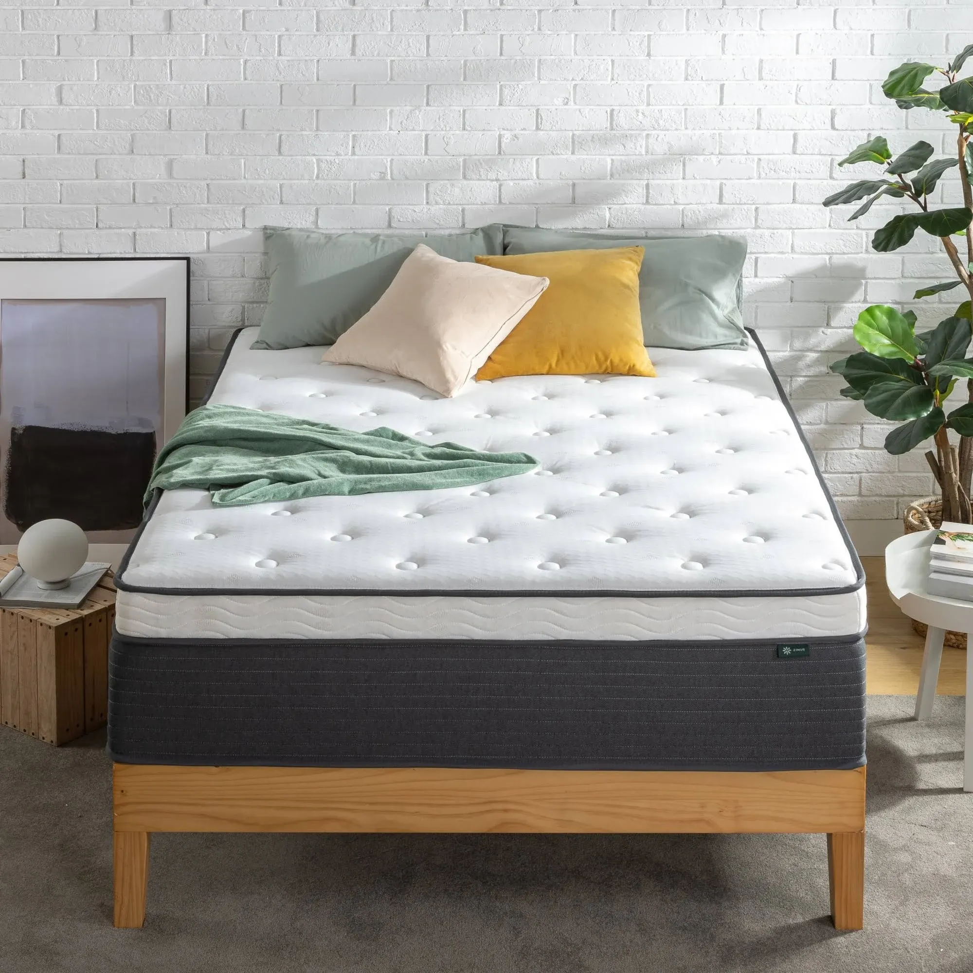 Comfort Essential Pocket Spring Hybrid Mattress | Zinus King / 13"