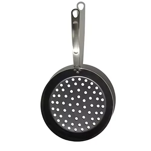 Made In Cookware - 11&#034; Blue Carbon Steel Grill Frying Pan - Like Cast Iron bu...