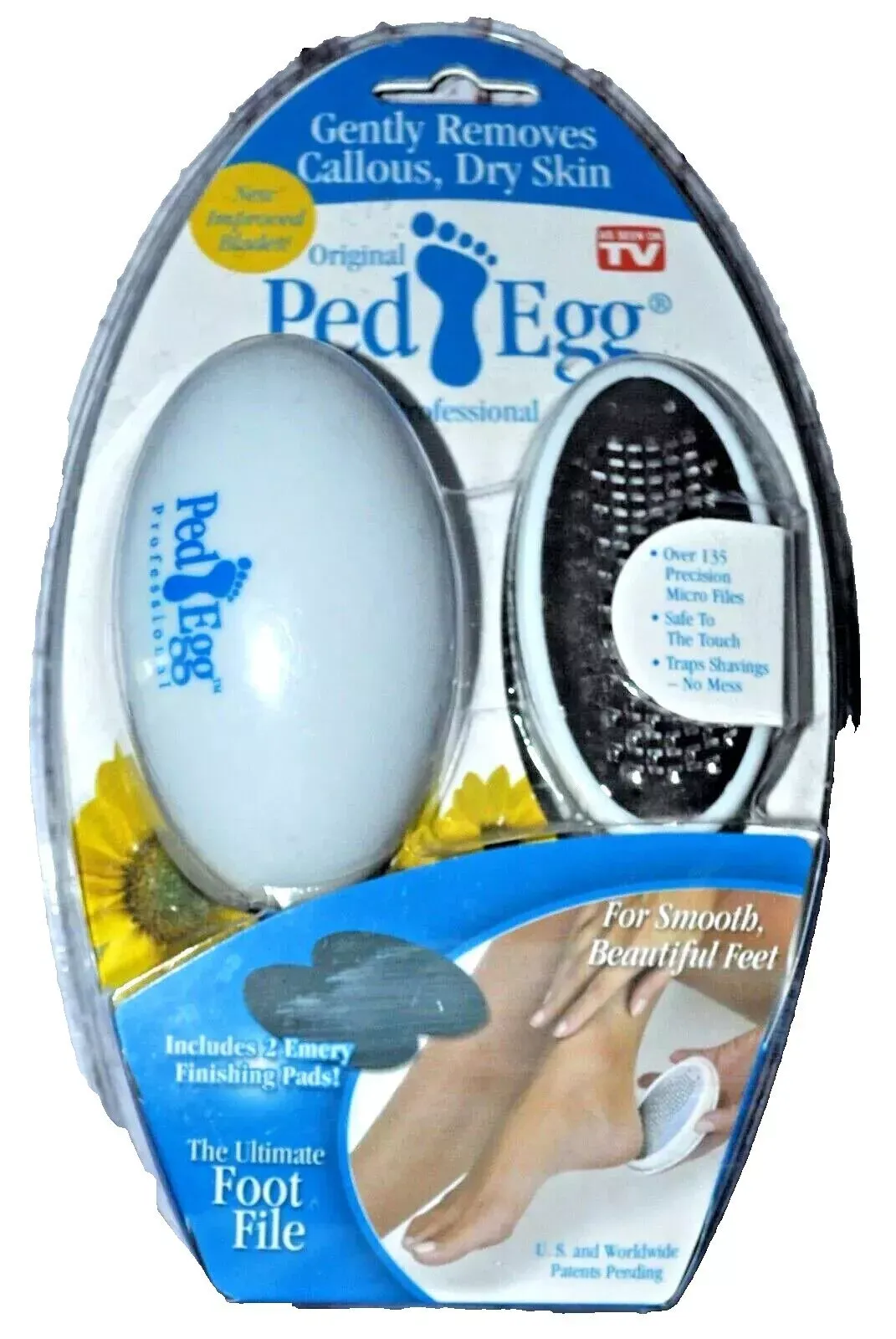 Ped Egg Classic Callus Remover A Reliable and Gentle Foot Care Solution NEW