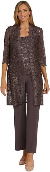 R&M Richards Women's Lace Pant