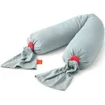 bbhugme Pregnancy Pillow - Eucalyptus / Coral