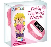 Potty Training Watch 2- Baby Reminder Water Resistant Timer for Toilet T