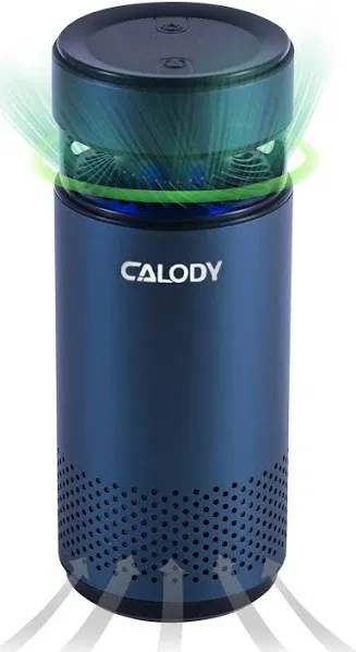 CALODY Car Air Purifier, Updated Mini Air Purifier Battery Powered, Air Purifiers for Bedroom Home with H13 True HEPA Filter for Allergies, HEPA Air Purifier for Car Traveling Bedroom Office