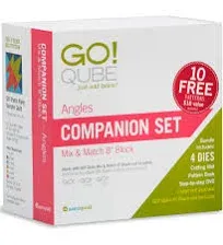 AccuQuilt GO! Qube 8" Companion Set Angles