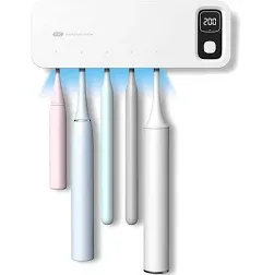 StarWin UV Toothbrush Sanitizer Fan Drying Function Toothbrush Sanitizer and ...