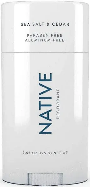 Native Deo Sea Salt & Cedar - 2.65 OZ