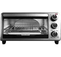 Black & Decker 4 Slice Stainless Steel Toaster Oven #888