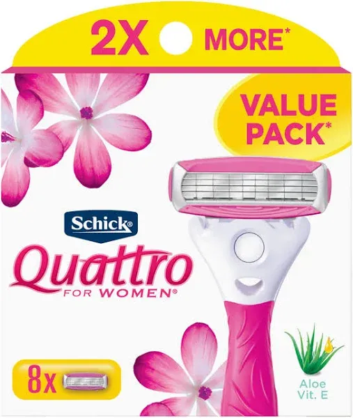 Quattro for Women Schick Razor Blade Refills