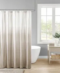 Madison Park Ara Ombre Printed Shower Curtain