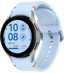 Samsung Galaxy WatchFE 40 mm Aluminium noir – Bluetooth, verre cristal saphir, traqueur de fitness, ECG, moniteur de sommeil, portefeuille numérique (version CAO)