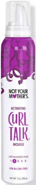 Not Your Mother's Curl Talk Activating Mousse