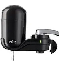 PUR FM-2000B Vertical Faucet Mount Filtration System - Black