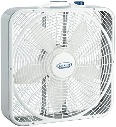 Lasko 20 in. Weather-Shield Performance Box Fan