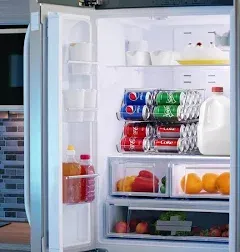 Soda Can Organizer Bin with Lid