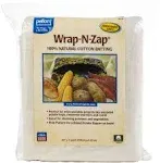 Wrap-N-Zap 100% natural cotton batting Microwavable 45&#034; x 36&#034; bowl cozy hot pads