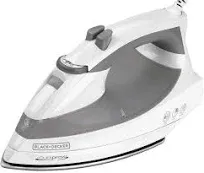 Black &amp; Decker QuickPress Steam Iron F976 Stainless Steel Auto Shutoff NEW!