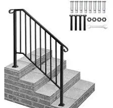 Karl Home Transitional Handrail Stair Railing