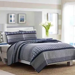 Nautica Adleson Pieced Cotton Quilt - King