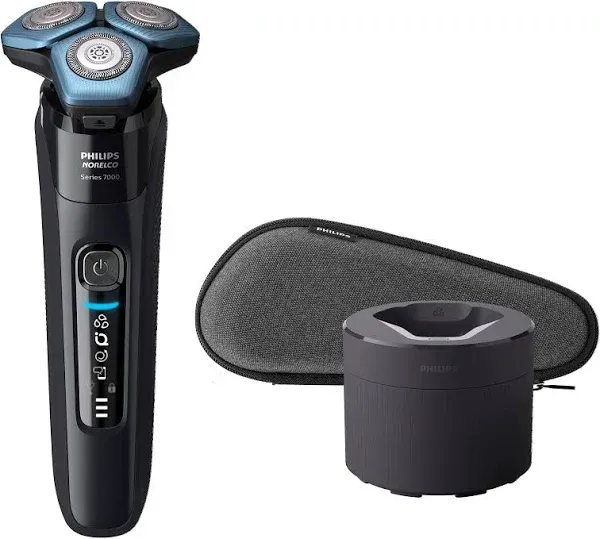 Philips Norelco Shaver 7500, Rechargeable Wet &amp; Dry Electric Shaver with SenseIQ