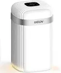 WELOV Air Purifiers for Bedroom: H13 True HEPA Air Purifiers for Pets Allergies Asthma, Air Cleaner for Nursery Removal to 0.1 microns, 23dB Quiet, Ni