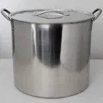 5 Gallon Brew Kettle in Stainless Steel