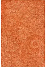 Safavieh Ikat Collection Ikt506p Handmade Rust Rug