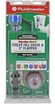 Fluidmaster Universal Adjustable Toilet Fill Valve and Flapper Kit 3&#034; 400CAR3P5 