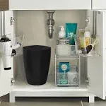 Small Trash Can –Open Top Garbage Cans for Kitchen, Office, Dorm, Bathroom