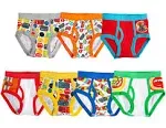 Handcraft Little Boys' Disney Cars 7 Pack Brief, Multi, 2T/3T