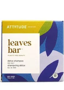 Leaves Bar Detox Shampoo Sea Salt 4 Oz By Attitude