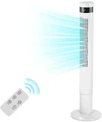 Antarctic Star Tower Fan Portable Electric Oscillating Fan Quiet Cooling Remote 