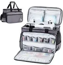 Golkcurx Sewing Machine Case with Removable Padding Pad, Tote Bag for Sewing Mac