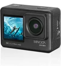 Minolta MNX5K1 5K Ultra HD Action Camera