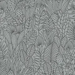 RoomMates Tropical Leaves Sketch Peel and Stick Wallpaper