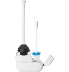 OXO Good Grips Toilet Brush and Plunger Combo