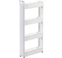 Fox Valley Traders Slim Storage Cart 4 Tier