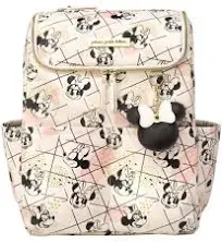 Shimmery Minnie Method Backpack and Companion Diaper Changer Clutch