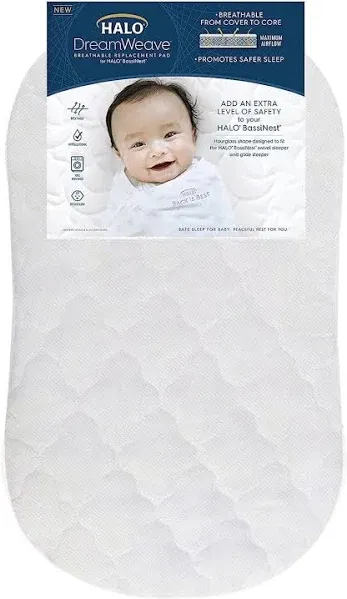 HALO DreamWeave Breathable Bassinest Mattress