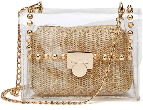 YYW Women's Clear Purse