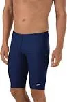 Speedo Men's Solid Lycra Jammer, Size 34, Blue