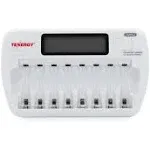 Tenergy TN162 AA AAA 8 Bay NiMH Battery Charger with Battery Options LOT