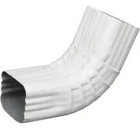 Buy Amerimax White Aluminum A Gutter Elbows 27264 at Low Prices