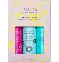 Pacifica Take Me There Hair & Body Mist Set