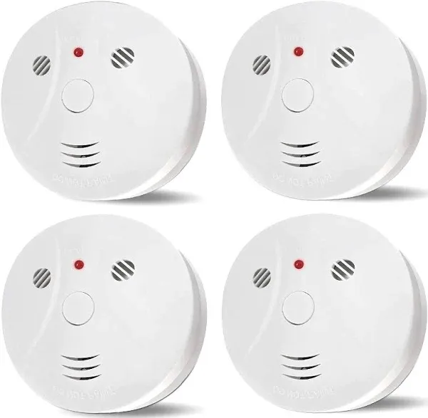 Kidde Smoke & Carbon Monoxide Detector Combo, 10-Year, Replacement Alert. 6 Pack